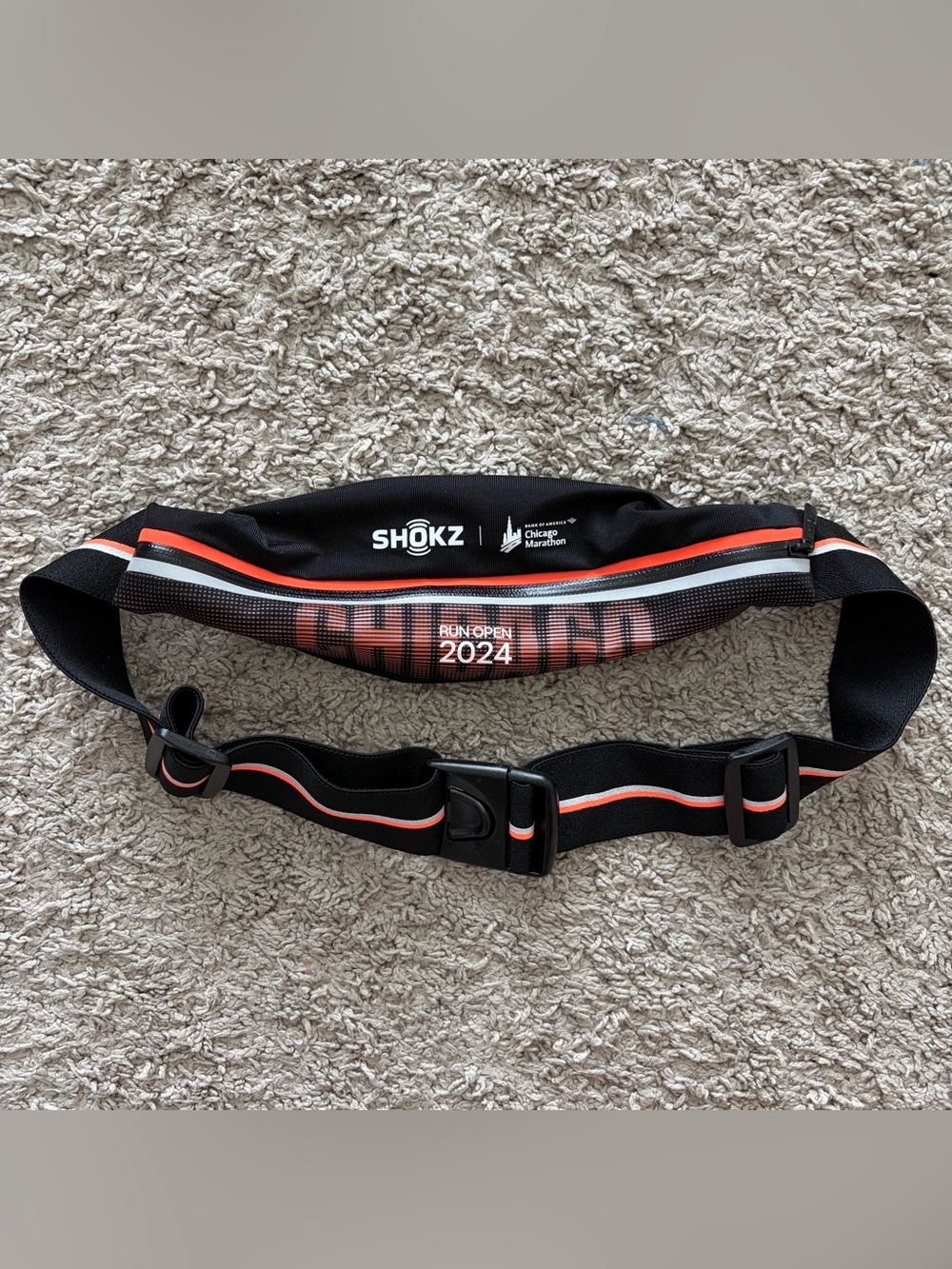 Chicago Marathon 2024 Shokz running belt